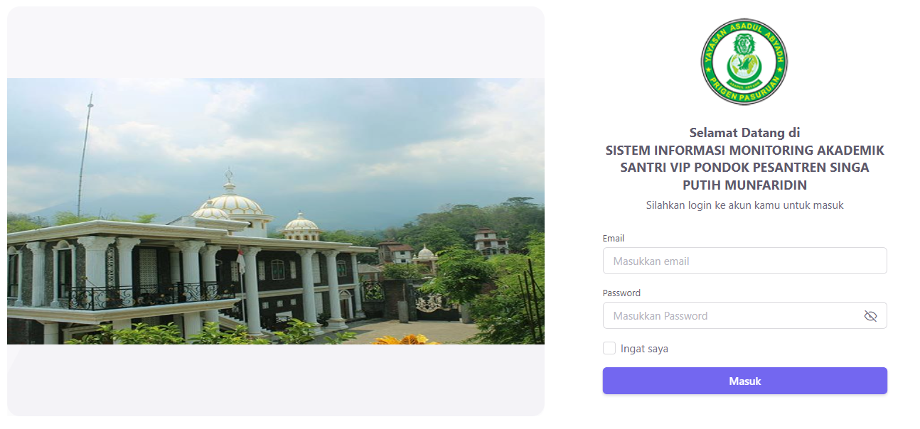 Sistem Informasi Akademik Pesantren (SIAP)